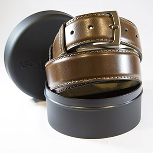 Cintura Marcapunto Cuoio <br/> Vera Pelle