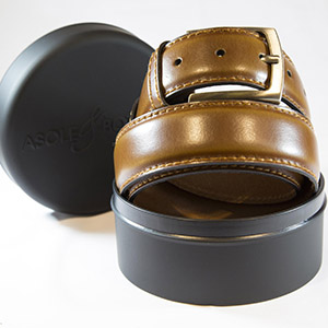Cintura Marcapunto Whisky <br/> Vera Pelle
