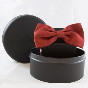 Papillon Satin Rosso 100% Seta
