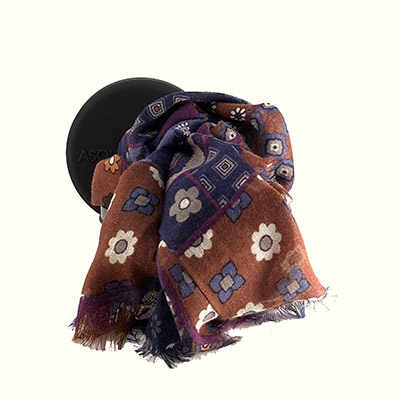 Sciarpa DIS.PATCHWORK <BR/> MULTI-FANTASIA <BR/> 100% LANA